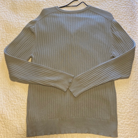Light blue Calvin Klein sweater XL - Picture 4 of 6